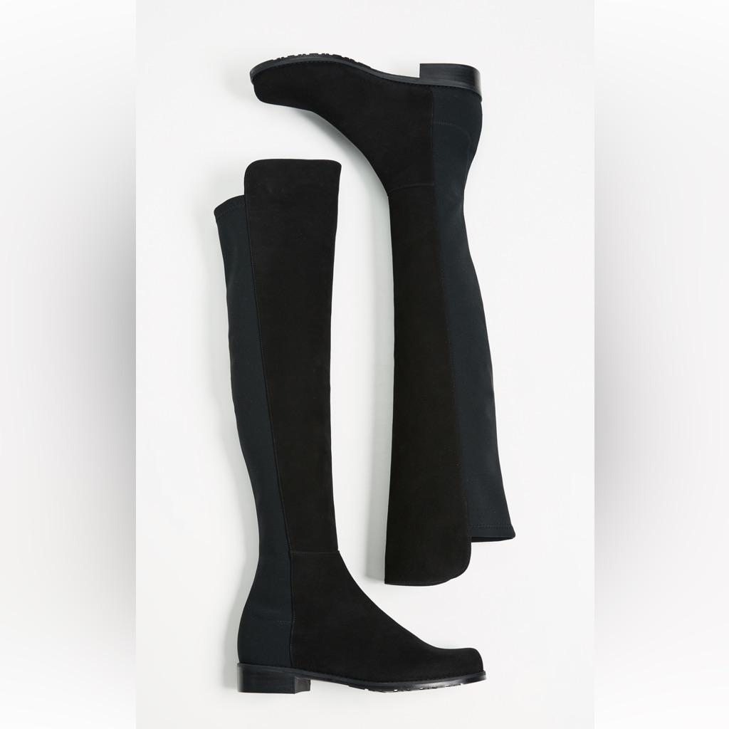 Stuart Weitzman Stretch 5050 Suede Boots